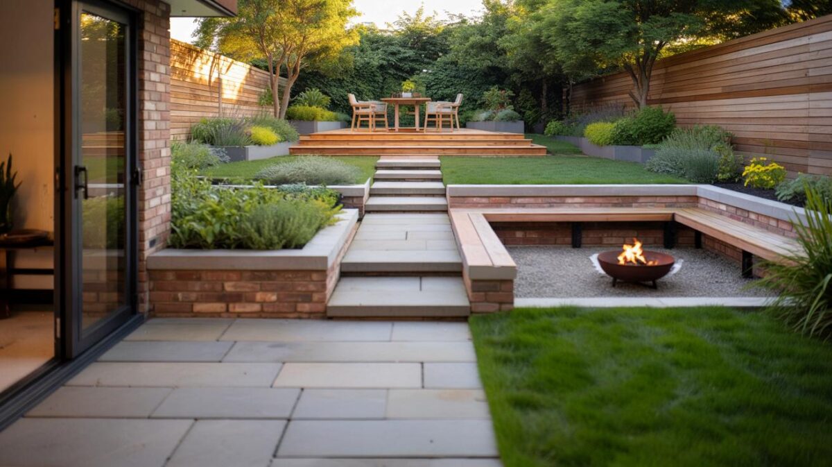 “If your garden is flat, it’s because you lack boldness” how to use levels, elevation and materials to instantly add character to your property